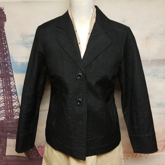 Coldwater creek Black Jacket - Picture 1 of 7